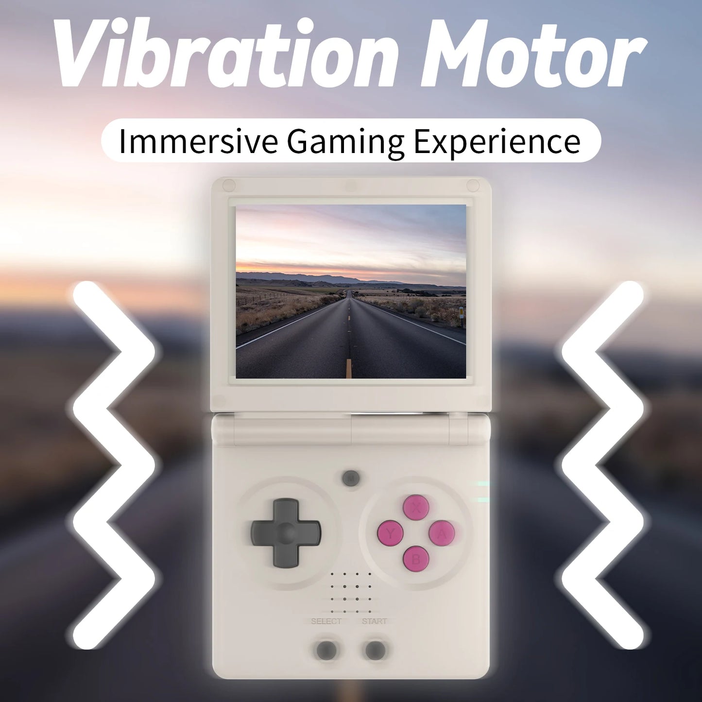 ANBERNIC RG35XXSP Portable Flip Retro Handheld Game Console 3.5 Inch IPS Screen Linux System 3300mAh Supports 5G WiFi Bluetooth