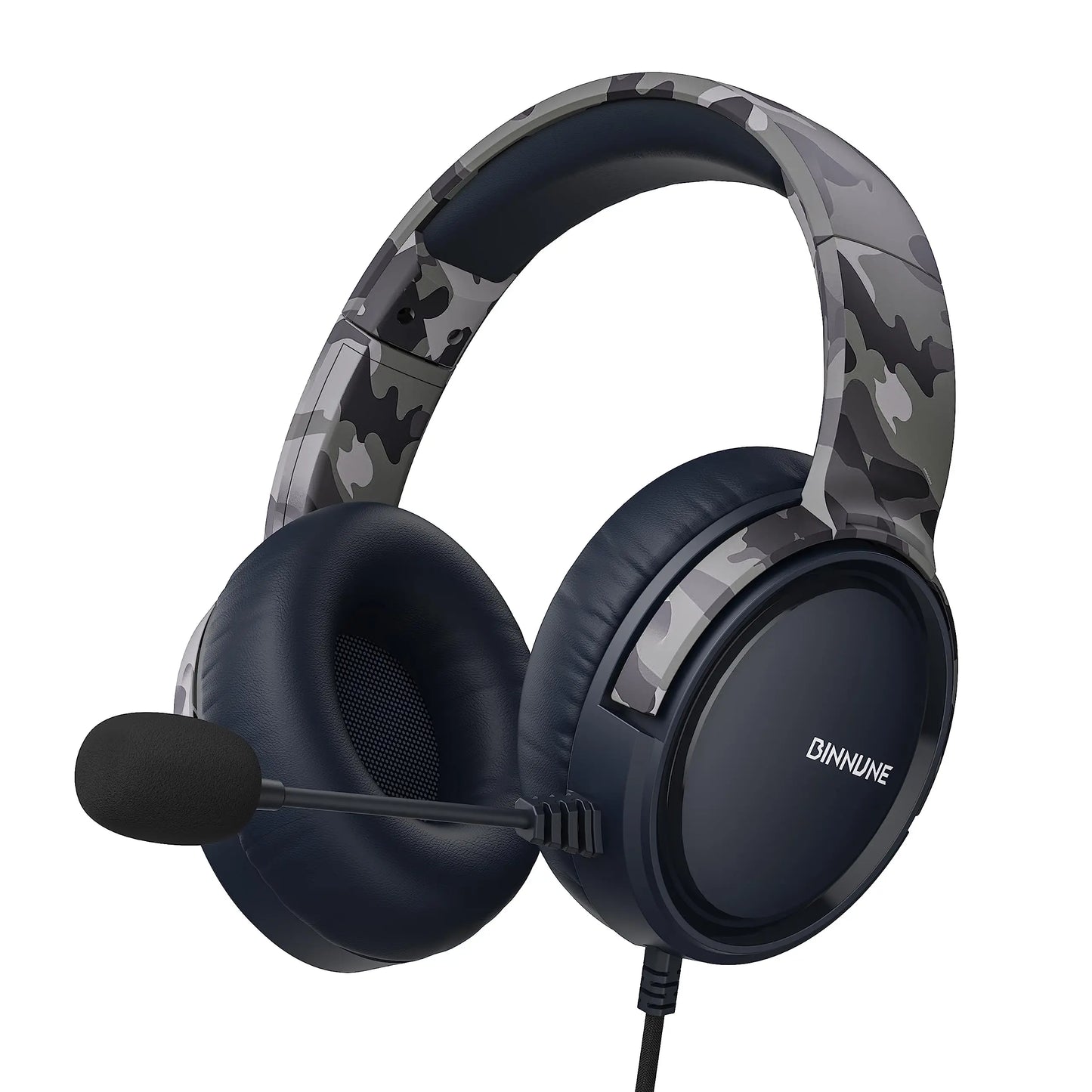 BINNUNE Wireless Gaming Headset — Immersive Sound for PS4, PS5, Xbox & PC