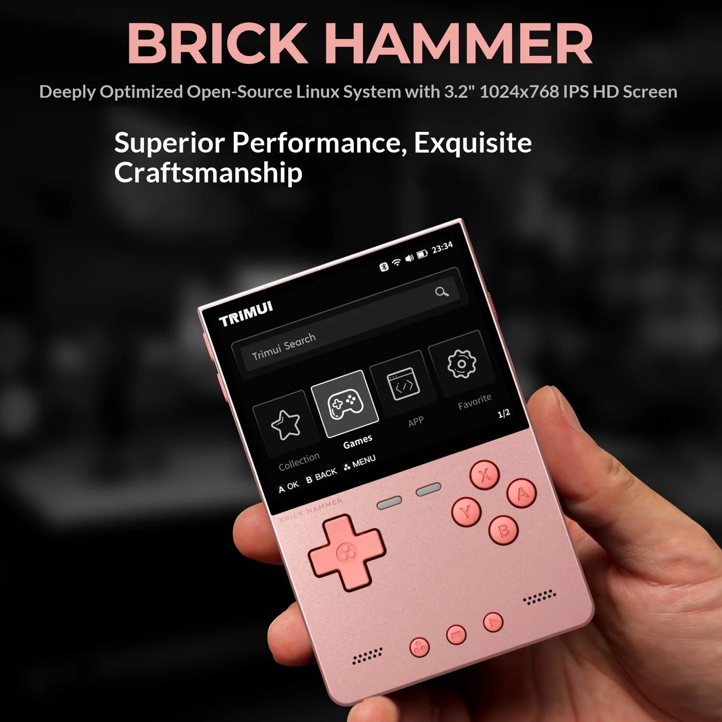 Trimui Brick Hammer — The Retro Handheld Built for Serious Players